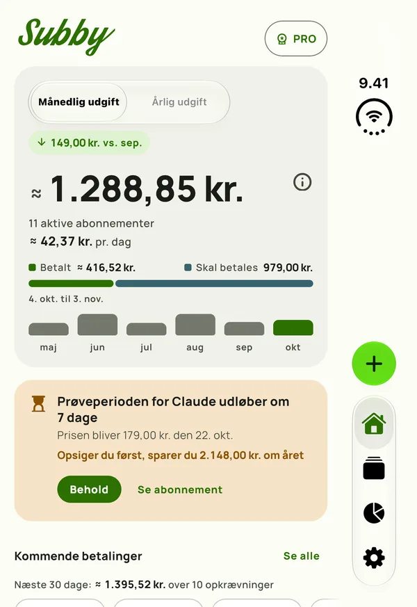 Den kompakte Oversigt på yderpanelet af en lukket iPhone Duo